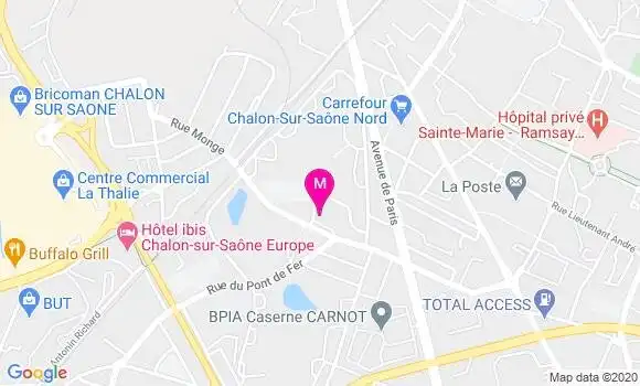Localisation Dr Sebastien Prost