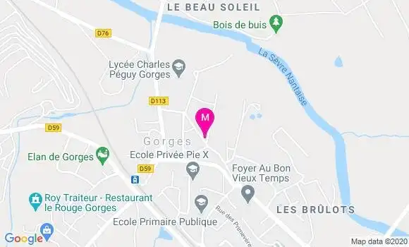 Localisation Dr Gaelle Brunet
