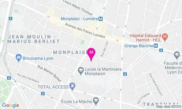 Localisation Dr Gaelle Rozenberg