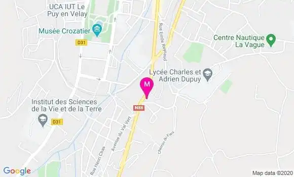 Localisation Dr Jacques Philippe Largeron