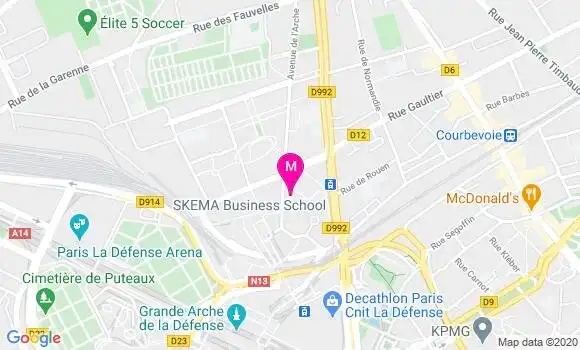 Localisation Dr Astrid De Hauteclocque