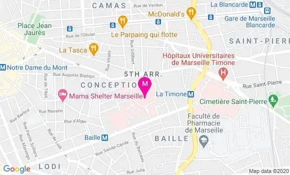 Localisation Dr Alexia Mattei