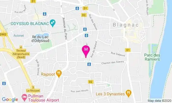 Localisation Dr Marie Rouanet