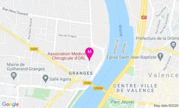Localisation Dr Arnaud Le Bourdon