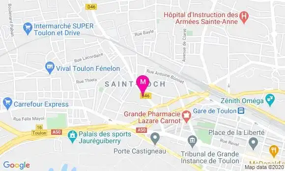 Localisation Dr Zoubir Bourezak