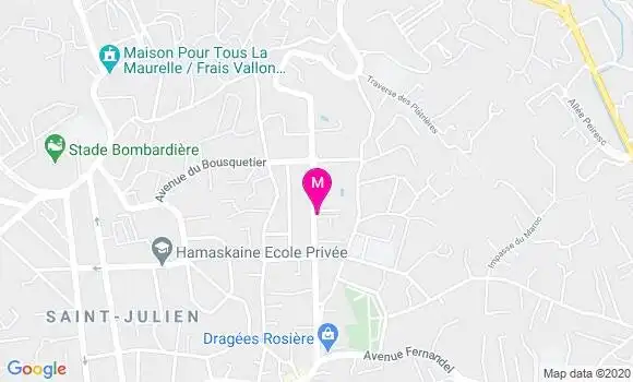 Localisation Dr Andre Ucciani