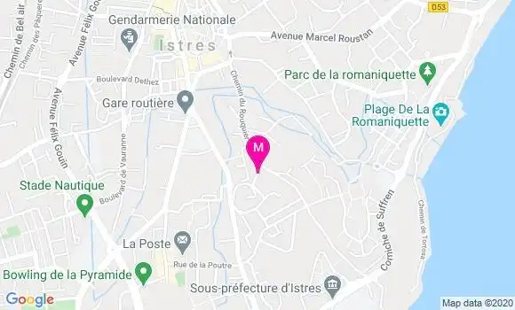 Localisation Dr Rolland Darrason