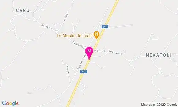 Localisation Dr Mireille Campana Castellucci