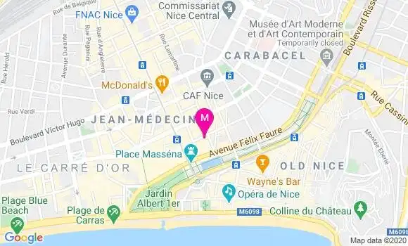 Localisation Dr Claude Choukroune