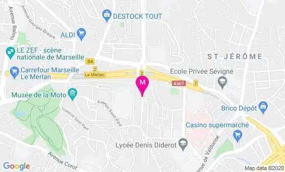 Localisation Dr Aurelien Carcenac