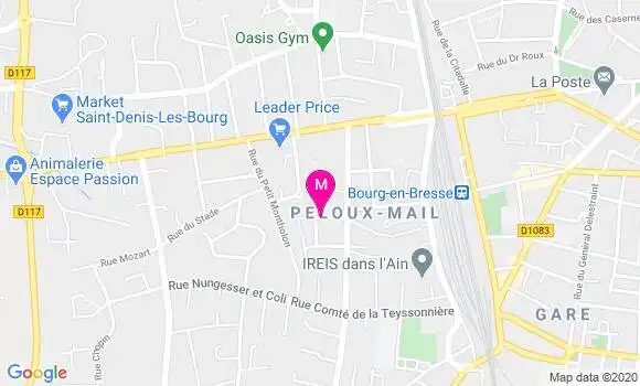 Localisation Dr Pierre Marie Tournaud