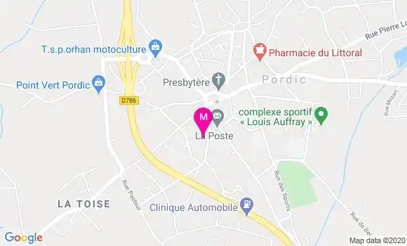 Localisation Dr Yann Marchesseau