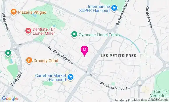 Localisation Dr Marie Albert