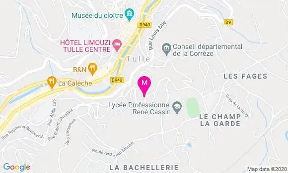 Localisation Dr Sonia Chastagnier