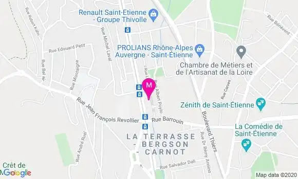 Localisation Dr Robert Lacheze