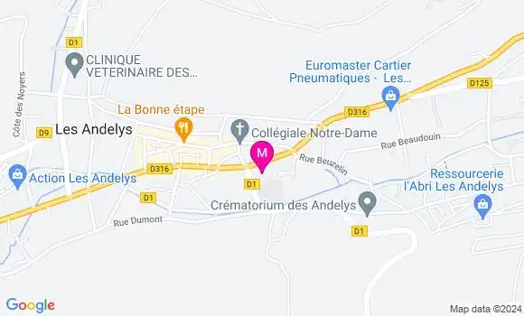 Localisation Dr Matthieu Brodiez