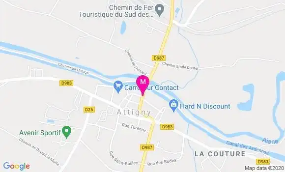 Localisation Dr Aurelien Robert