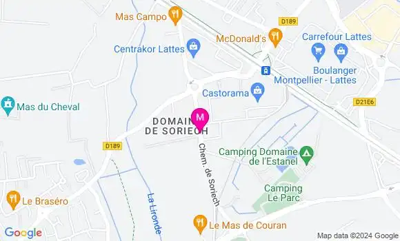 Localisation Dr Coline Berla