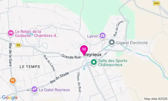 Localisation Dr Claire Gaffard