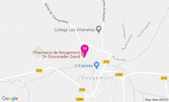 Localisation Dr Quentin Gauthey