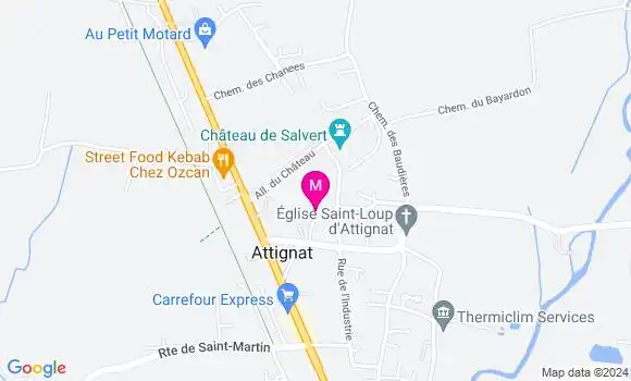 Localisation Dr Juliette Canonier