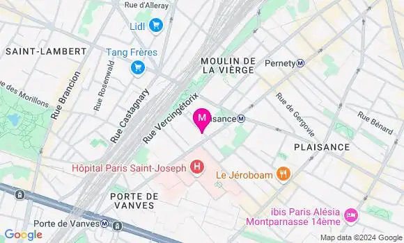 Localisation Dr Philippe Aoussou