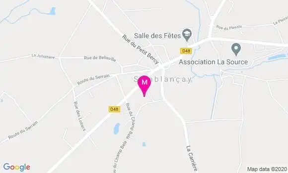 Localisation Dr Pascal Rivierre
