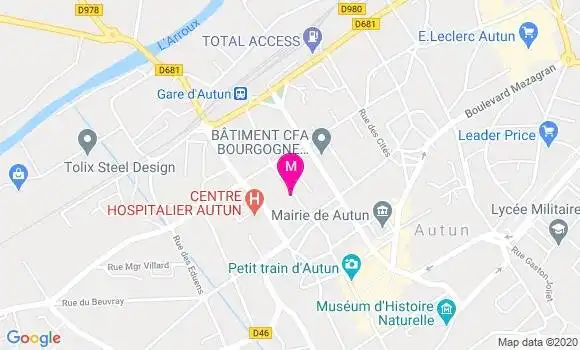 Localisation Dr Robert Laurent