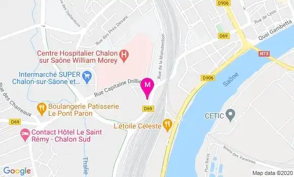 Localisation Dr Anne Boquel