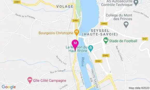 Localisation Dr Eric Doche