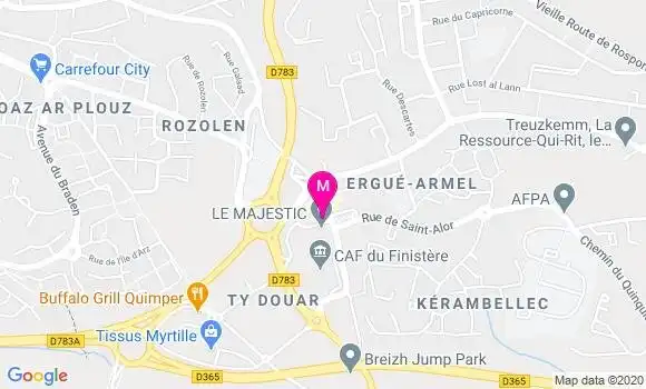 Localisation Dr Yannick Le Roux