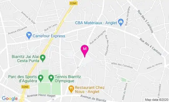 Localisation Dr Hugues Perlant