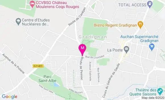 Localisation Dr Michel Lassagne