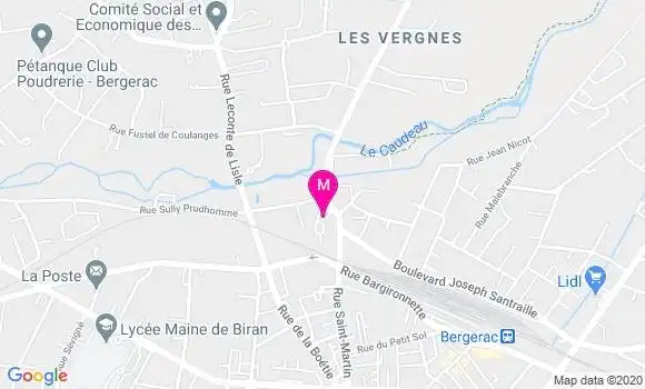 Localisation Dr Catherine Delage