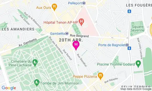 Localisation Dr Marie Laurence Djavad Nia