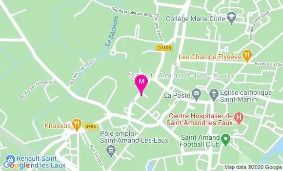 Localisation Dr Cyril Dauverchain