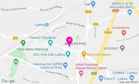 Localisation Dr Lorene Gingembre