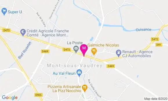 Localisation Dr Marie Pardon