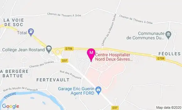 Localisation Dr Wassim Chehade