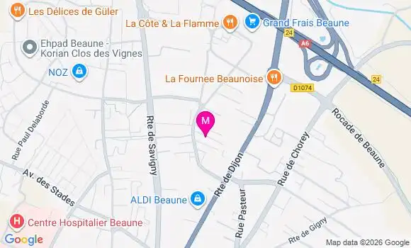 Localisation Dr Matthieu Cadennes