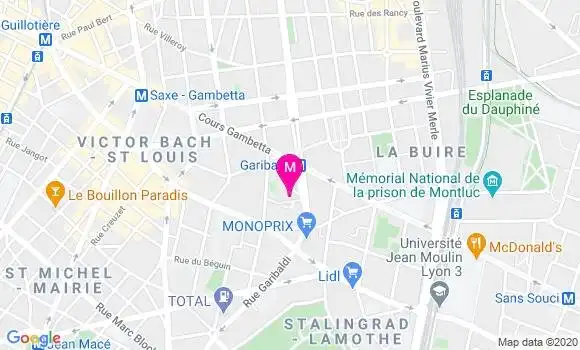 Localisation Dr Xavier Barrut