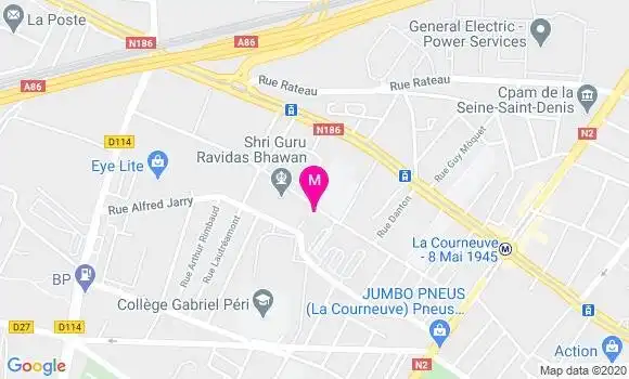 Localisation Dr Anne Sophie Perrin