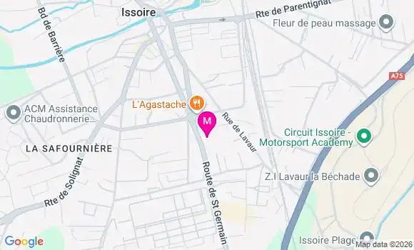 Localisation Dr Julie Pascal