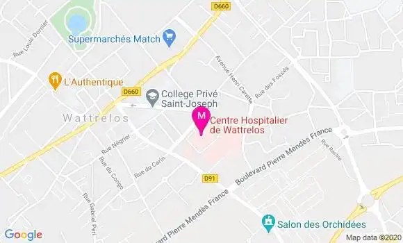 Localisation Dr Raphael Biekre