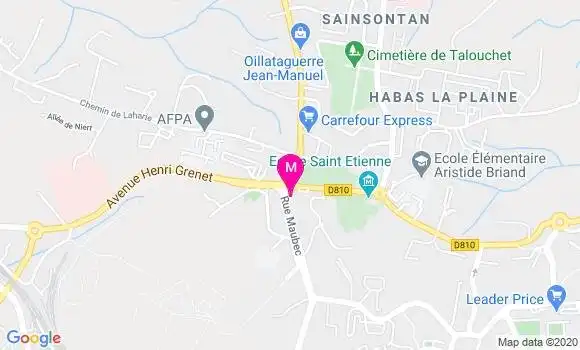 Localisation Dr Karine Nivard Duguet