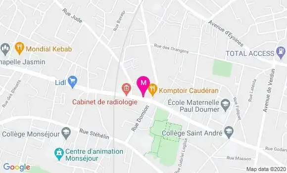 Localisation Dr Charlotte Le Guennec