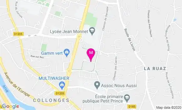 Localisation Dr Clement Desbois