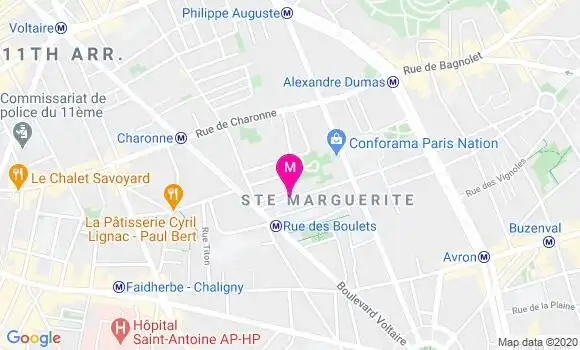 Localisation Dr Chloé Ye