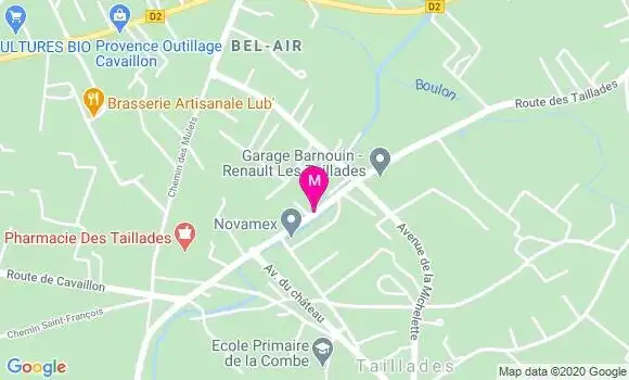 Localisation Dr Nathalie Loizon Vegeto