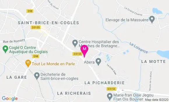 Localisation Dr Samuel Belloir